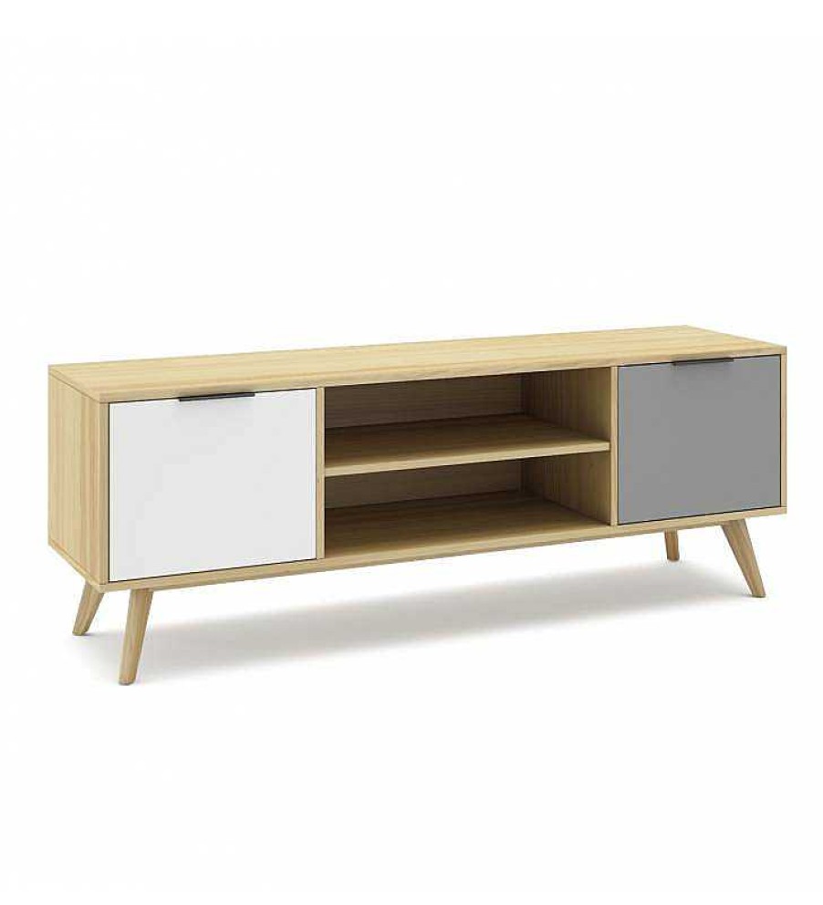 Sal N TOP MUEBLE | Mueble Tv Elfi 2P2H