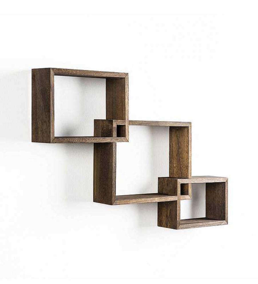 Sal N TOP MUEBLE | Set 3 Estanter As De Pared Ir N