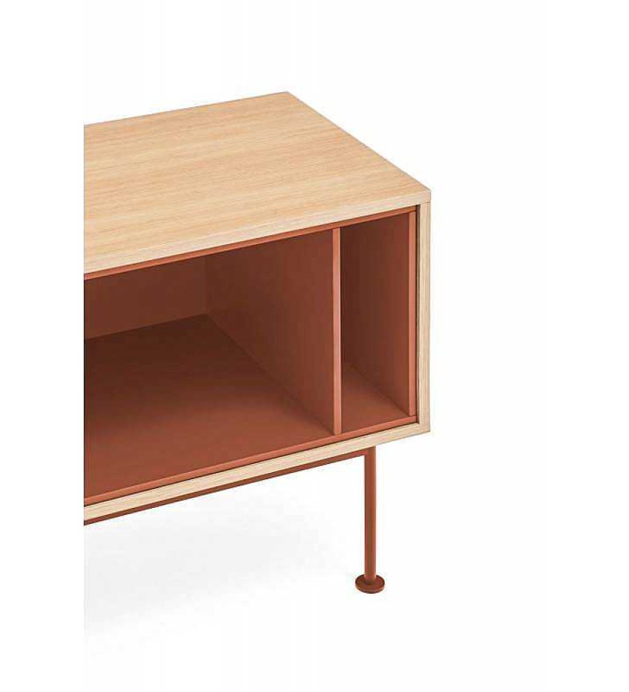 Sal N TOP MUEBLE | Mueble Tv Yoko 1P2C Roble