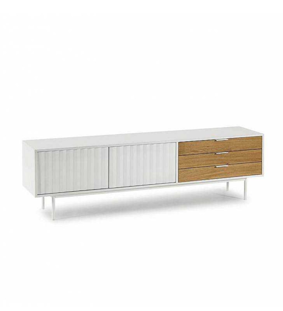 Sal N TOP MUEBLE | Mueble Tv Sierra 2P3C