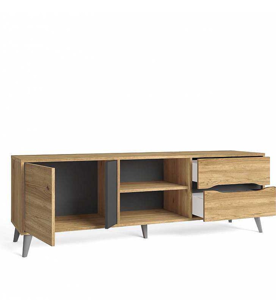 Sal N TOP MUEBLE | Mueble Tv Orlando 2P2C