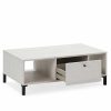 Sal N TOP MUEBLE | Mesa De Centro J Tiva Blanca 1C2H