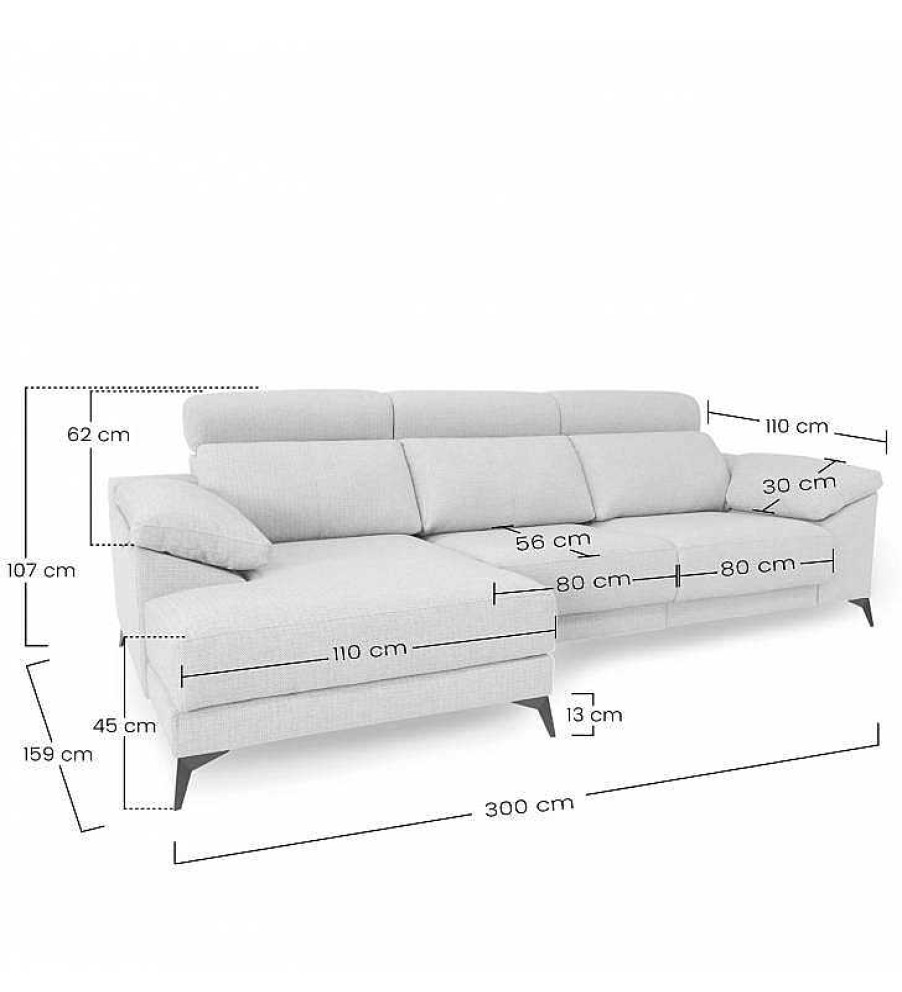 Sof S TOP MUEBLE | Sof Barato Chaise Longue Arabia