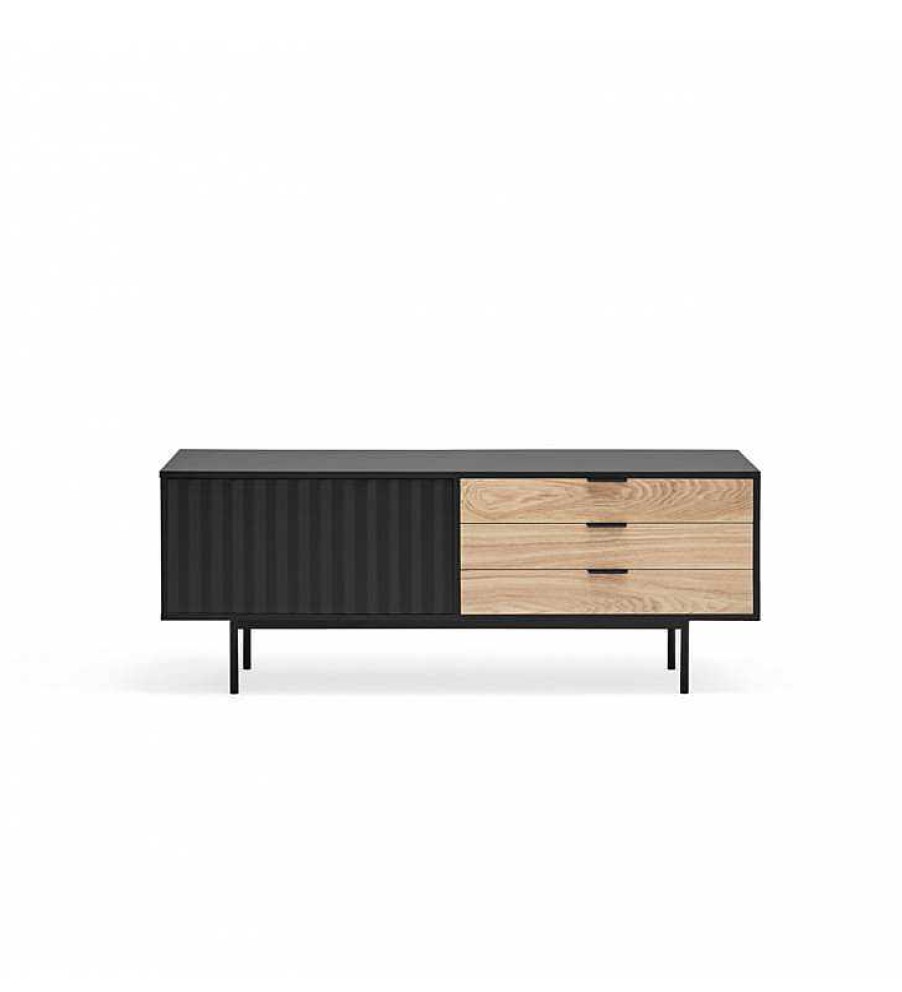 Sal N TOP MUEBLE | Mueble Tv Sierra 1P3C