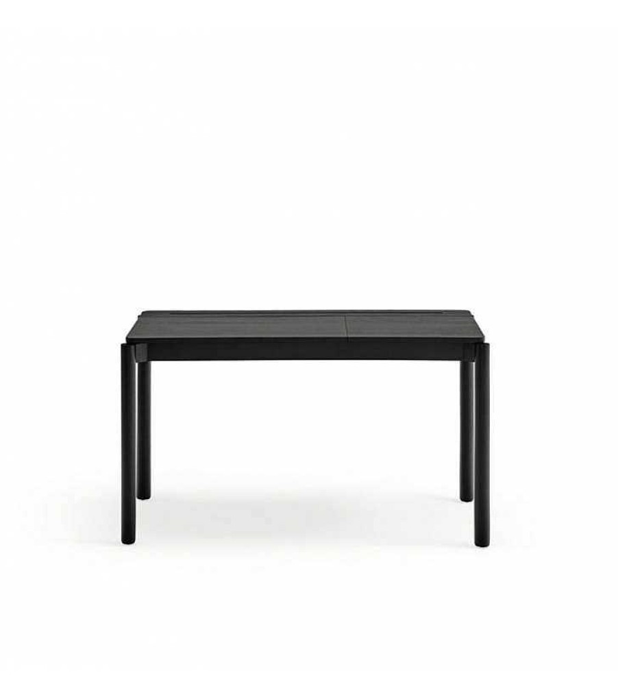 Muebles De Oficina TOP MUEBLE | Escritorio Atlas Natural Claro/Negro