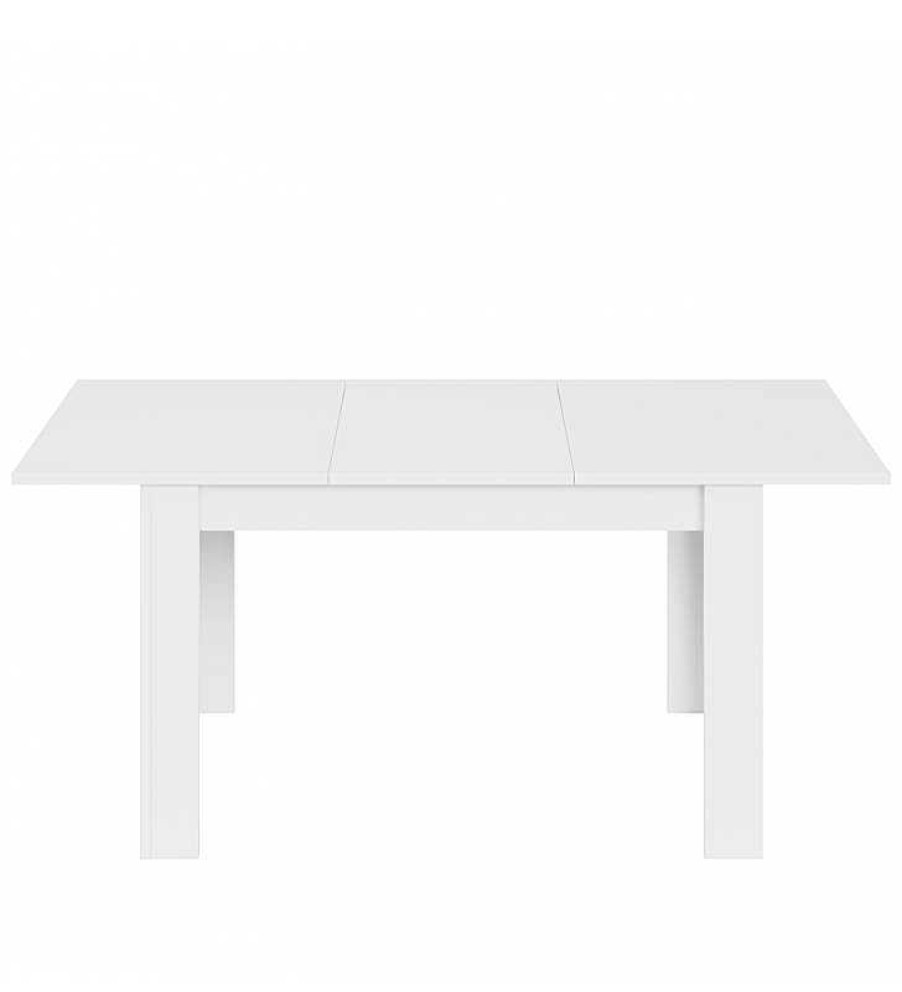 Comedor TOP MUEBLE | Mesa Extensible Fan Color Blanco