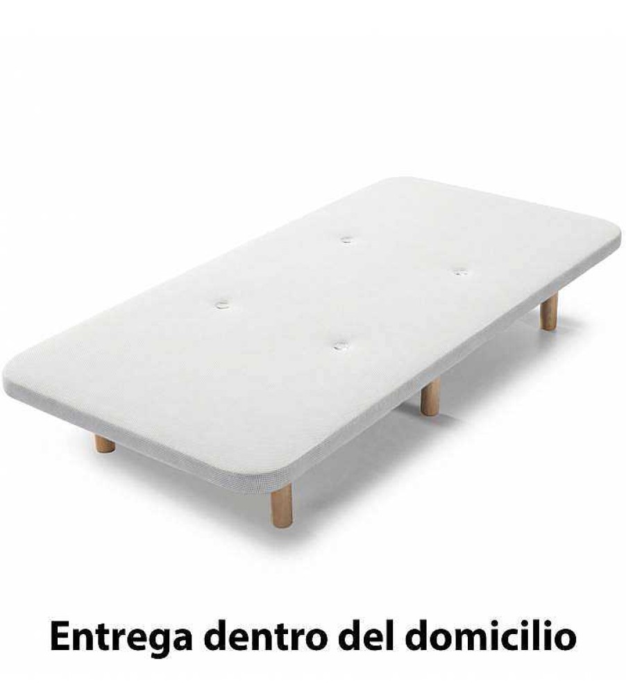 Dormitorio TOP MUEBLE Bases Y Canapes | Base Tapizada 3D 90X200Cm