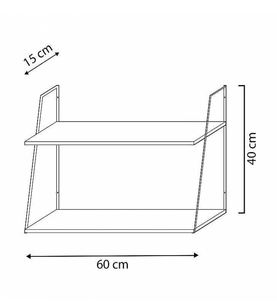 Sal N TOP MUEBLE | Estanter A De Pared Hula