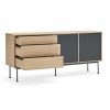 Comedor TOP MUEBLE | Aparador Yoko 2P3C Roble