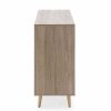 Comedor TOP MUEBLE | Mueble Aparador Darla 2P3C Color Roble