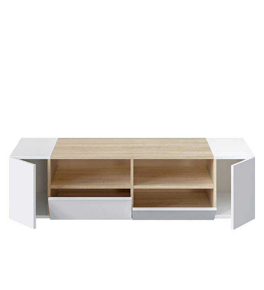 Sal N TOP MUEBLE | Mueble Tv Tena 4 Puertas