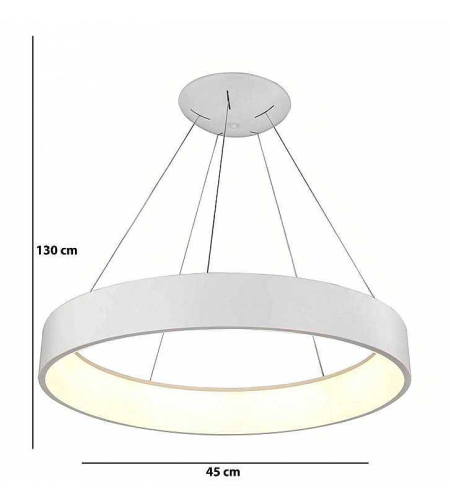 L Mparas TOP MUEBLE | L Mpara Kubica Blanco