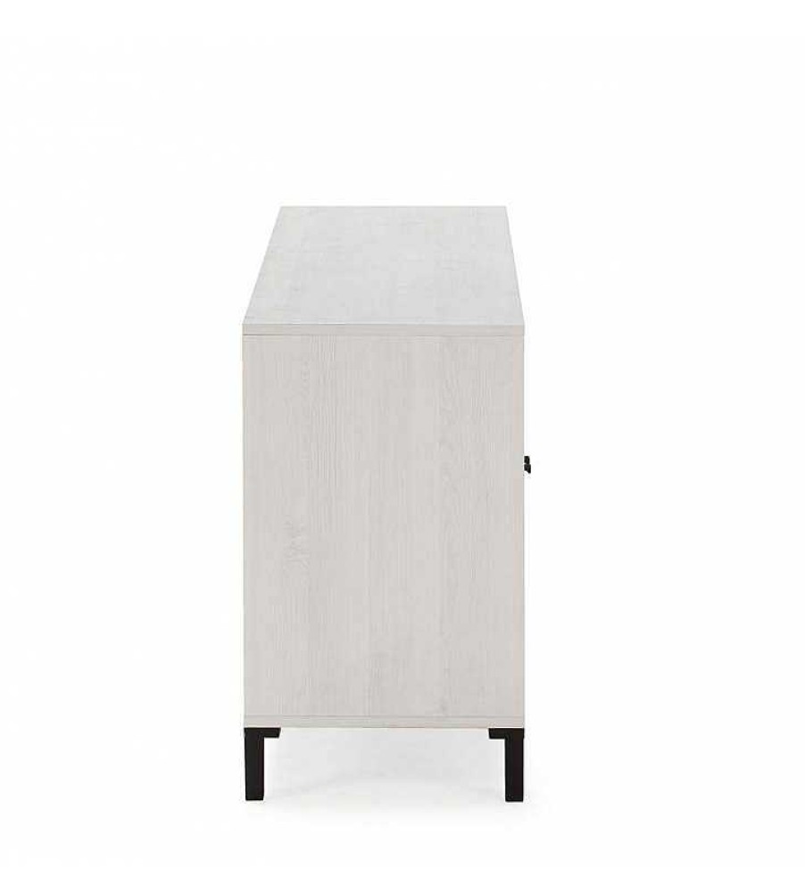 Comedor TOP MUEBLE | Aparador J Tiva Blanco 2C2P1H