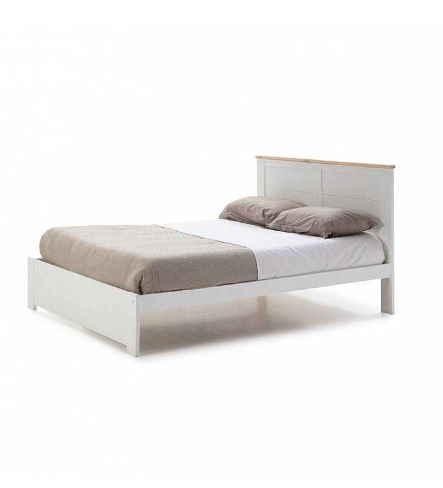 Dormitorio TOP MUEBLE Camas De Matrimonio | Cama Alaska 160X200Cm Con Somier