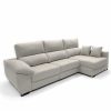 Sof S TOP MUEBLE | Sof Chaise Longue 3 Plazas Canc N