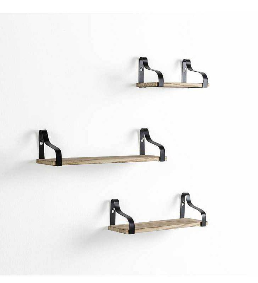 Sal N TOP MUEBLE | Set 3 Estanter As De Pared Beta