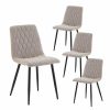 Comedor TOP MUEBLE | Silla De Comedor Alana Pack De 4