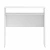 Muebles De Oficina TOP MUEBLE | Mesa De Escritorio Nilo Blanco Estante 80 Cm