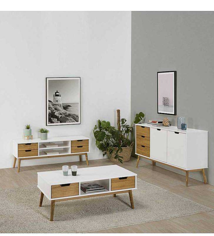 Packs TOP MUEBLE | Conjunto Muebles De Sal N Java Blanco