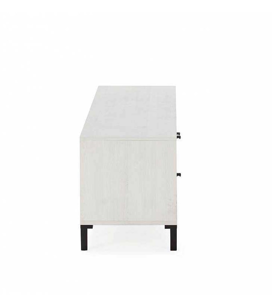 Sal N TOP MUEBLE | Mueble Tv J Tiva Blanco 2C Y 1P