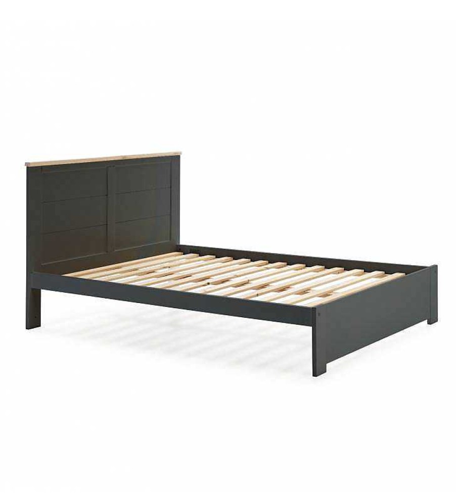 Dormitorio TOP MUEBLE Camas De Matrimonio | Cama Alaska 140X190Cm Con Somier