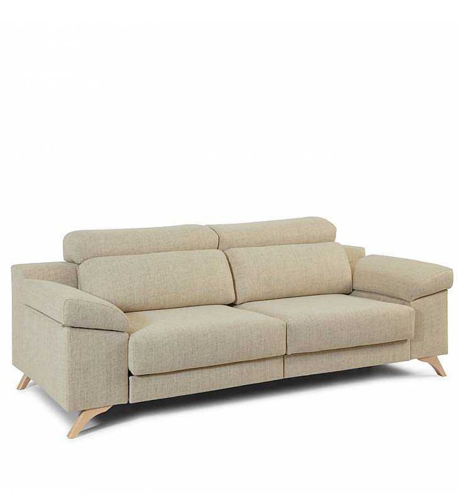 Sof S TOP MUEBLE | Sof De 3 Plazas Michigan Bronx