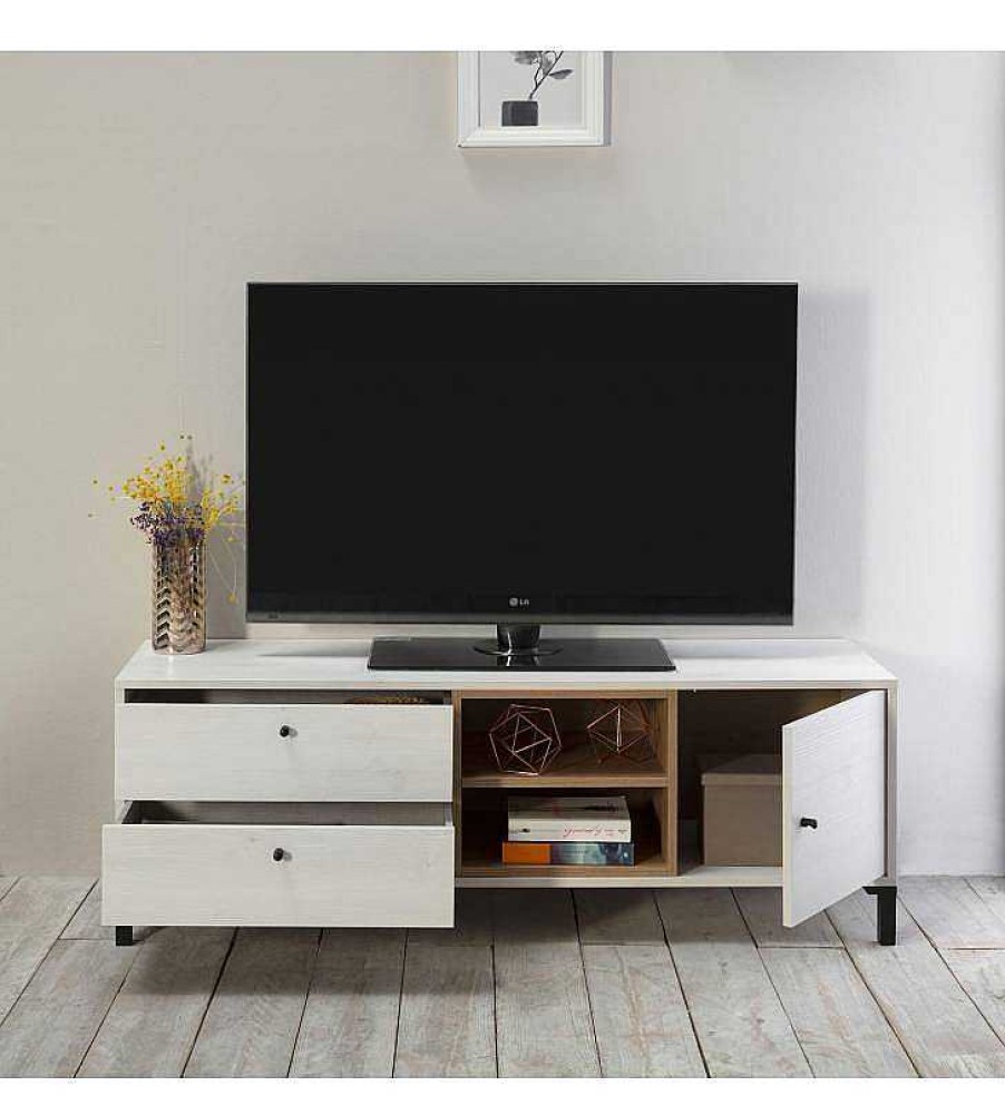 Packs TOP MUEBLE | Pack Muebles Sal N J Tiva Blanco Nordic