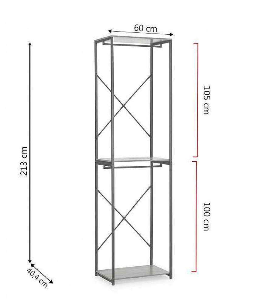 Dormitorio TOP MUEBLE Armarios | Vestidor Abierto Cristina