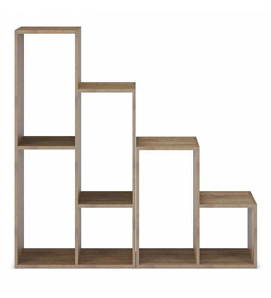 Sal N TOP MUEBLE | Estanteria Escalera Chia 110 Cm