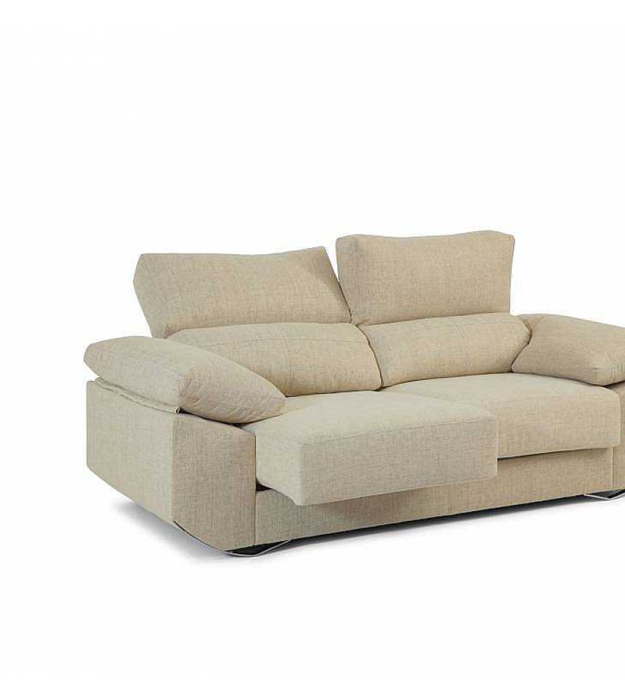 Sof S TOP MUEBLE | Sof De 3 Plazas Alaska Bronx