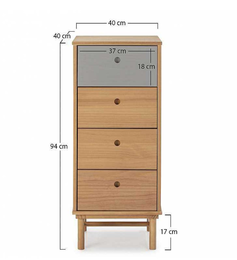 Dormitorio TOP MUEBLE Sinfoniers | Sinfonier Mali 4C