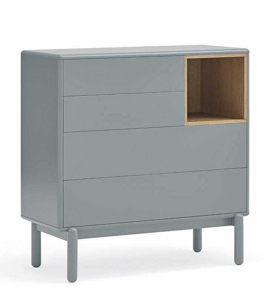 Dormitorio TOP MUEBLE C Modas Dormitorio | C Moda Corvo 4 Cajones