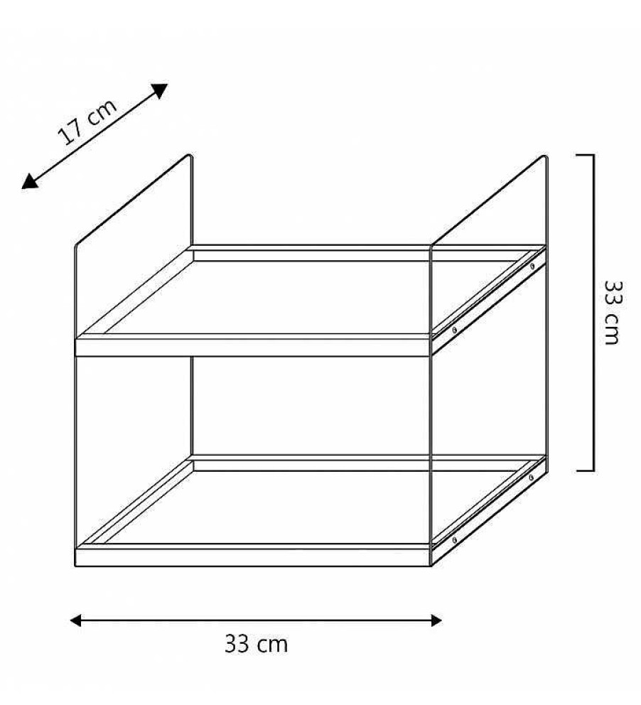 Sal N TOP MUEBLE | Estanter A Decorativa Carlo