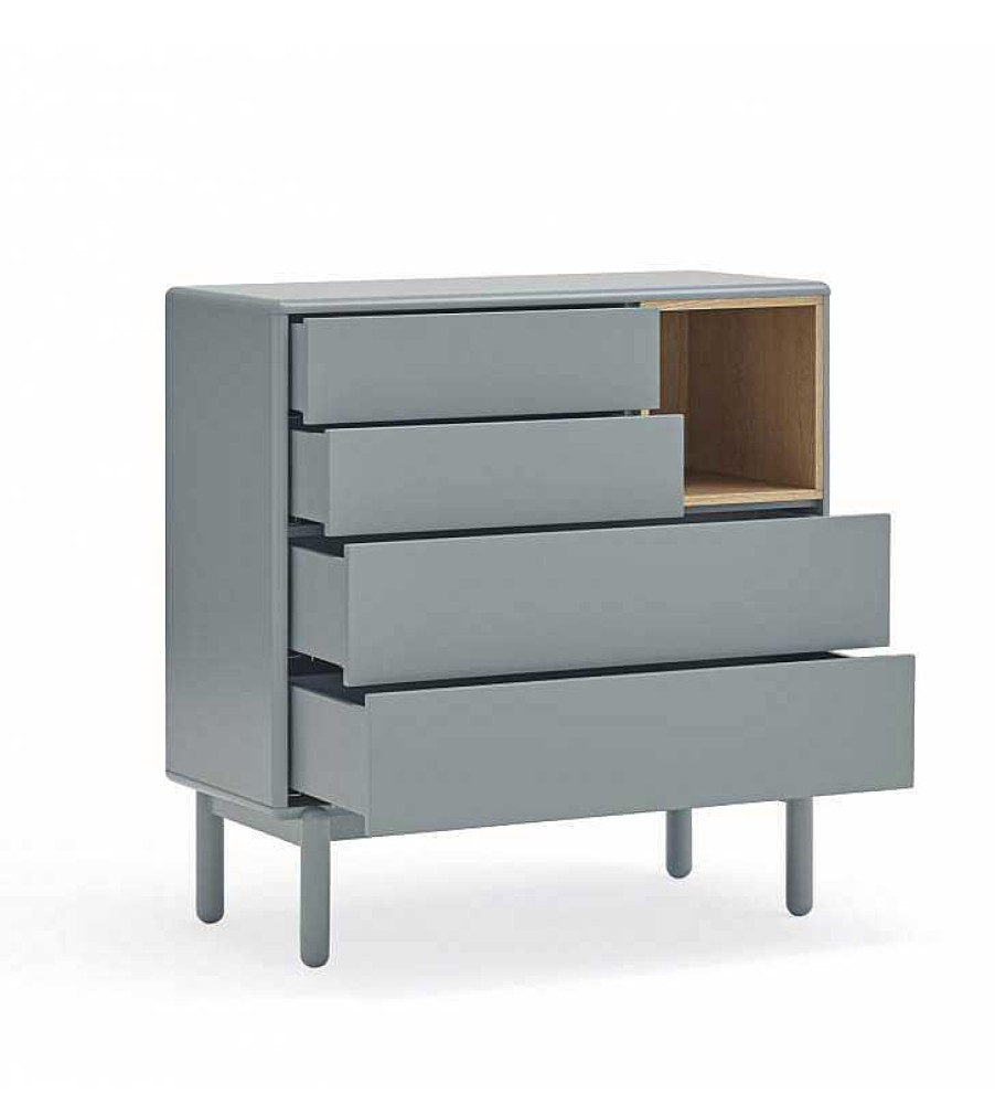 Dormitorio TOP MUEBLE C Modas Dormitorio | C Moda Corvo 4 Cajones