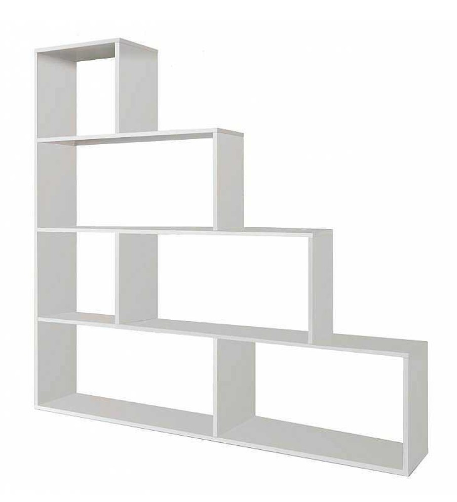 Sal N TOP MUEBLE | Estanter A Jerez Color Blanco/Roble