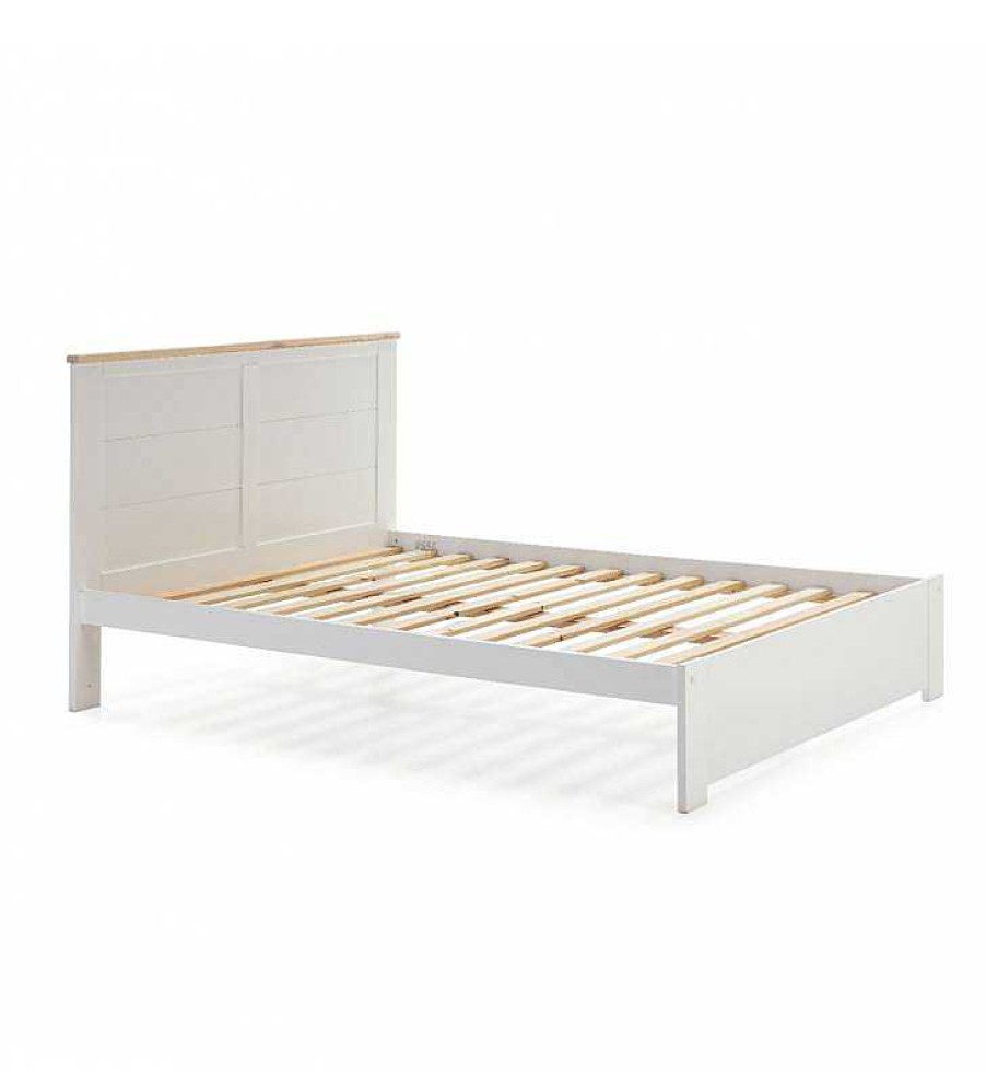 Dormitorio TOP MUEBLE Camas De Matrimonio | Cama Alaska 160X200Cm Con Somier