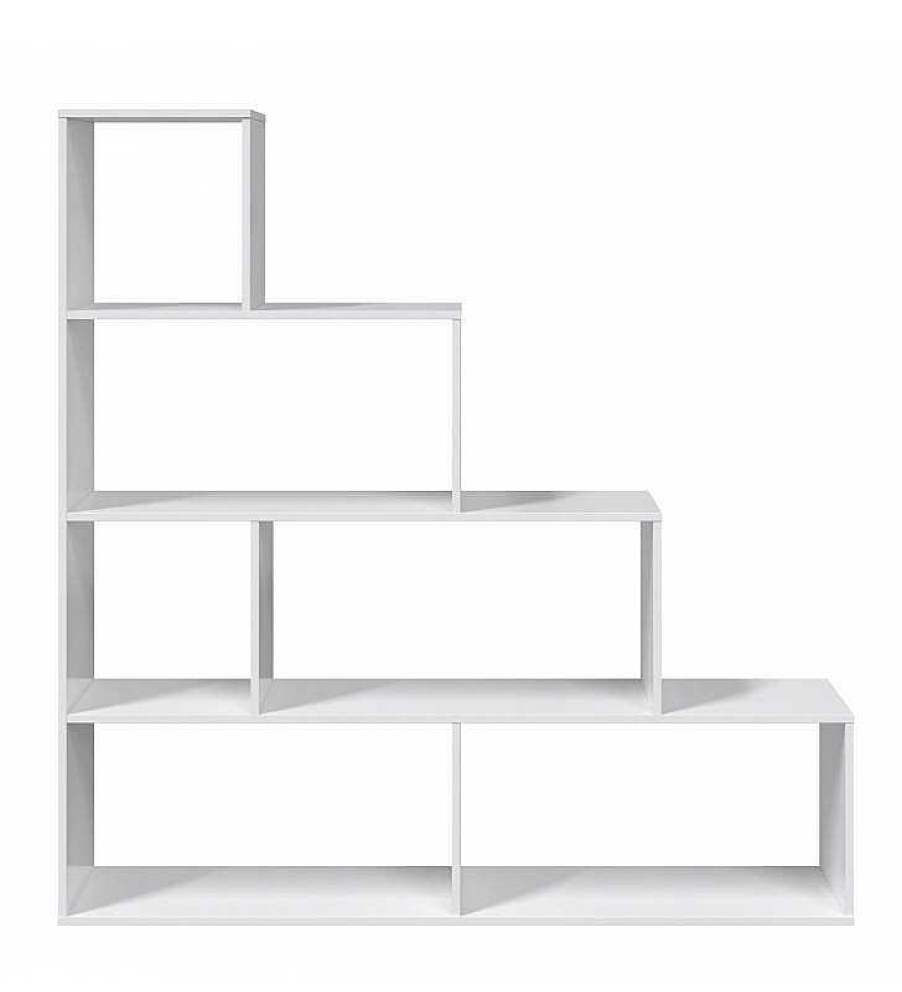 Sal N TOP MUEBLE | Estanter A Jerez Color Blanco/Roble