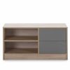 Sal N TOP MUEBLE | Mueble Tv Praga 100Cm 2C2H