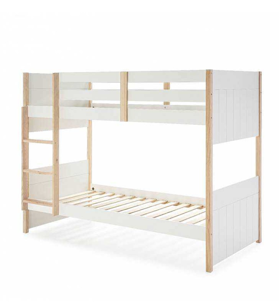 Dormitorio TOP MUEBLE Literas Infantiles | Litera Infantil Kira 90X190