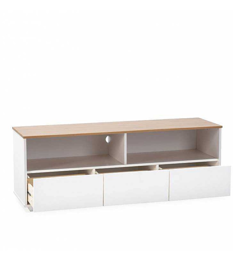 Sal N TOP MUEBLE | Mueble Tv Vani 3 Cajones 2H