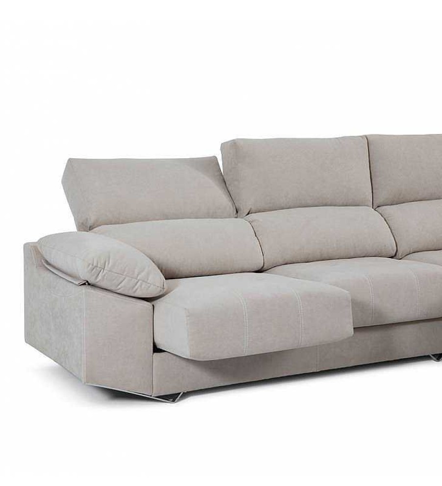 Sof S TOP MUEBLE | Sof Chaise Longue Athenea Bronx