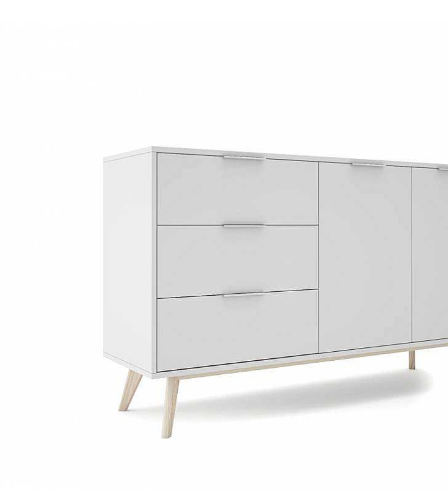 Comedor TOP MUEBLE | Aparador White 140Cm