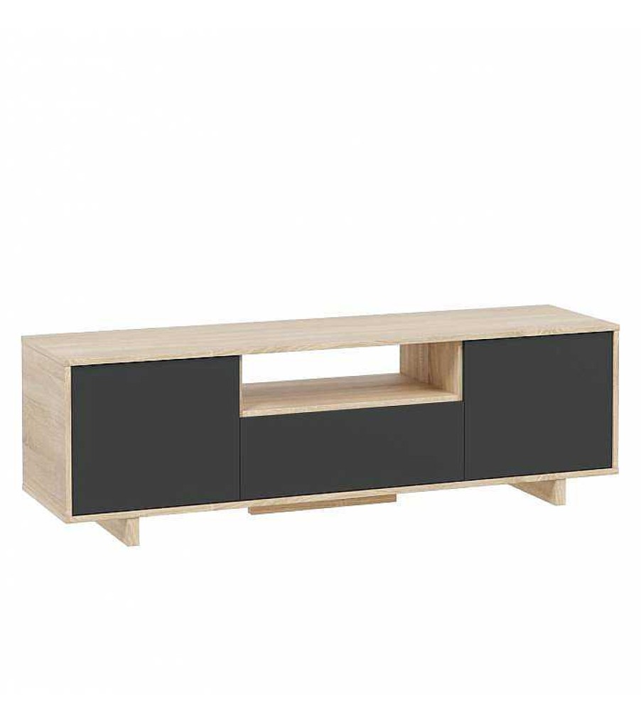 Sal N TOP MUEBLE | Mueble Tv Zoe 3 Puertas