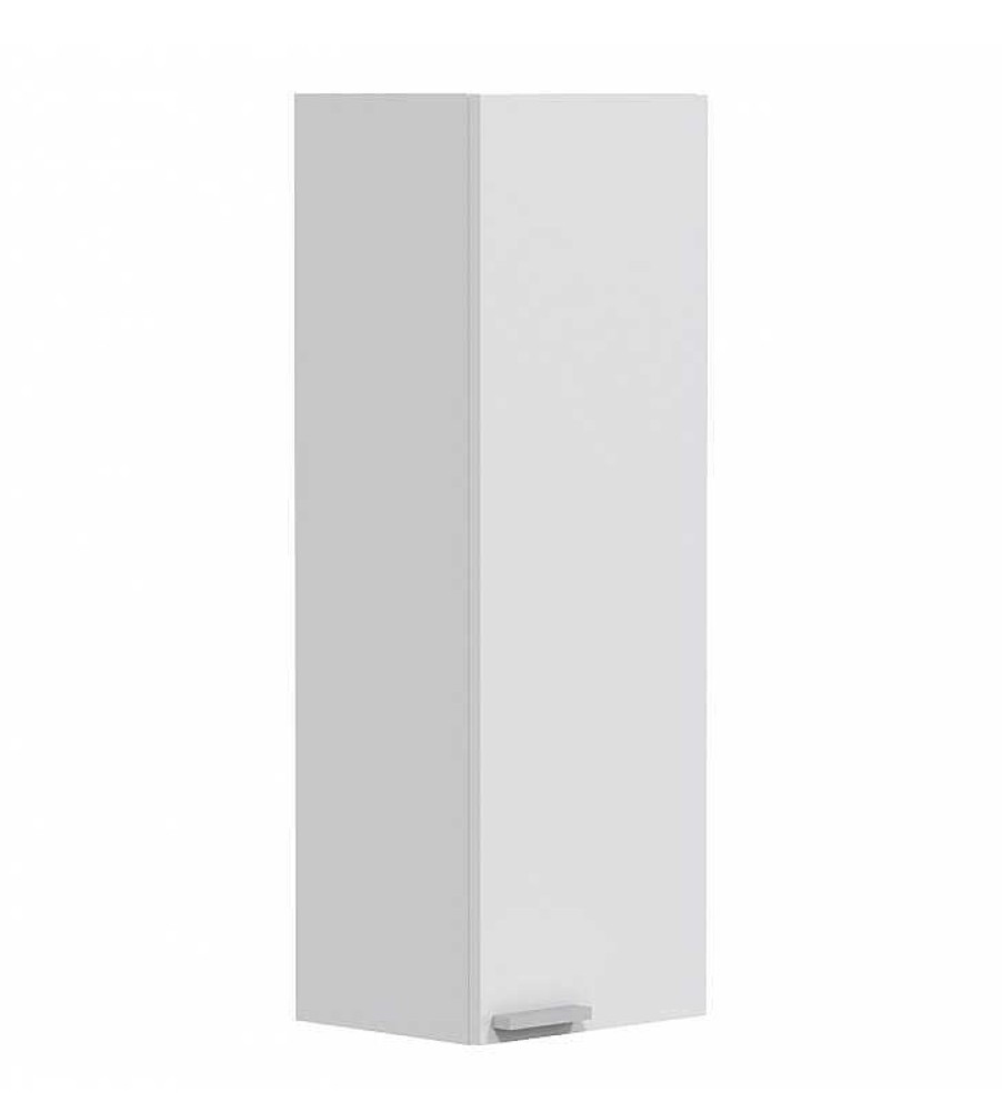 Muebles Para Ba O TOP MUEBLE | Columna De Ba O Levis 1P Blanco Brillo