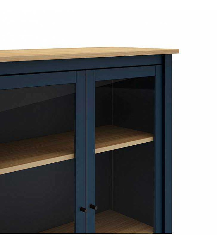 Comedor TOP MUEBLE | Vitrina Ashley 2 Puertas