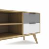 Sal N TOP MUEBLE | Mueble Tv Elfi 2P2C2H