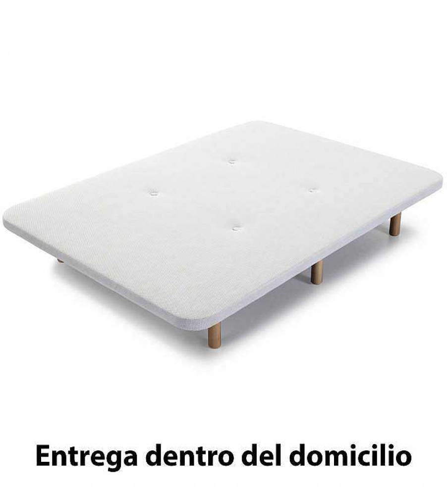 Dormitorio TOP MUEBLE Bases Y Canapes | Base Tapizada 3D 135X190Cm