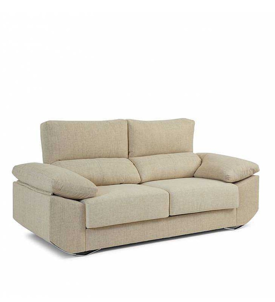 Sof S TOP MUEBLE | Sof De 3 Plazas Alaska Bronx